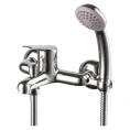 Смеситель для ванны Lemark Partner LM6552C: стильный комплект с душем — все необходимое для комфорта - миниатюра фото 1