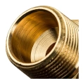 Переходник для труб из сшитого полиэтилена STOUT с наружной резьбой НР 16 x R 3/4 аксиальный - миниатюра фото 3