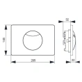 Смеситель для ванны Villeroy & Boch O Novo 5660 D001 с хромированной кнопкой - миниатюра фото 7