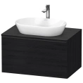 Подвесная тумбочка Duravit D-Neo с 1 ящиком, 459x800x550 мм, Black Oak (DE494701616) - миниатюра фото 1