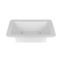 Накладная раковина Gessi iSpa 60x45 см — матовый белый - миниатюра фото 1