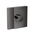 Встраиваемый термостат для душа AX Edge Highflow на 1 источник, полированный черный (46740330) - миниатюра фото 1