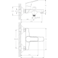 Смеситель Rossinka RS29-31 для ванны с душем - миниатюра фото 2