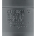 Отвод канализационный HTB 40 90° Ostendorf - миниатюра фото 3