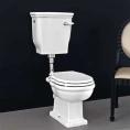 Бачок для унитаза Artceram HERMITAGE низкий приставной с нижним подводом воды (HEC005 01 00) - миниатюра фото 1