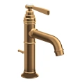 Смеситель для раковины AX Montreux 100 мм цвет шлифованное золото (16515250) - миниатюра фото 1