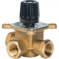 Stout смесительный клапан трёхходовой 1/2 KVs 2,5 м³/ч, латунный - миниатюра фото 1