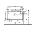 Подвесная тумба Duravit Happy D.2 Plus 354x1000x480 мм, 1 ящик, белый глянец (HP493102222) - миниатюра фото 2