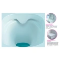 Подвесной унитаз Cersanit Carina New с технологией Clean On - миниатюра фото 7