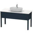 Напольная тумба Duravit Luv с выдвижным ящиком, матовый тёмно-синий (LU956109898) - миниатюра фото 1