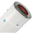 Труба коаксиальная телескопическая Stout DN60/100 470-750 мм п/м SCA-6010-004775 - миниатюра фото 2
