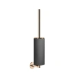 Настенный ершик Gessi Tondo черный с покрытием Copper PVD (63620#030) - миниатюра фото 1