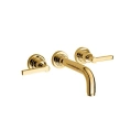 Смеситель для раковины Nicolazzi Mac Kinley 05 с золотым покрытием (2207GO29) - миниатюра фото 1