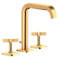 Смеситель для раковины AX Citterio E3, 3 отверстия, полированное золото (36108990) - миниатюра фото 1