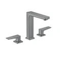 Смеситель для раковины Hansgrohe Metropol 160, 3 отверстия, шлифованный черный хром (32515340) - миниатюра фото 1
