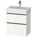 Подвесная тумбочка Duravit D-Neo: компактная, белая глянцевая (DE432902222) - миниатюра фото 1