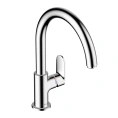Кухонный смеситель Hansgrohe Vernis Blend M35 однорычажный хром (71870000) - миниатюра фото 1