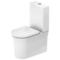 Бачок унитаза Duravit White Tulip с двойным сливом 6/3 л, левое подключение (933100005) - миниатюра фото 1