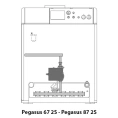 Котёл газовый напольный Ferroli Pegasus 107 2S - миниатюра фото 2