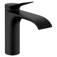 Смеситель для раковины Hansgrohe Vivenis 110 без донного клапана, матовый черный (75022670) - миниатюра фото 1
