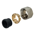 Фитинг STOUT компрессионный для медных труб 15x3/4 с резиновым уплотнением - миниатюра фото 1