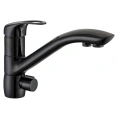 Смеситель для кухни Zorg Clean Water ZR 404 KF чёрный - миниатюра фото 1