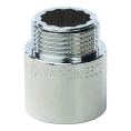 Удлинитель STOUT латунный 3/4 x 25 хромированный - миниатюра фото 1