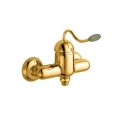 Смеситель для душа однорычажный настенный Nicolazzi Signal золото (3405GO20) - миниатюра фото 1