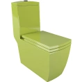 Унитаз-моноблок Arcus 050 светло-зеленый - миниатюра фото 1