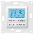 Терморегулятор Caleo 920 белый с адаптерами встраиваемый цифровой с программированием 3-5 кВт - миниатюра фото 1