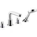 Смеситель Hansgrohe Metris S для установки на борт ванны 31446000 - миниатюра фото 1