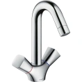Стильный смеситель Hansgrohe Logis 71222000 для вашей раковины - миниатюра фото 1