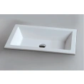 Встраиваемая раковина AZZURRA THIN 60×40 см белая - миниатюра фото 1