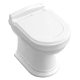 Унитаз приставной Villeroy & Boch Hommage 6663R210R2 (белый star white) - миниатюра фото 1