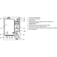 Электрический настенный одноконтурный котел Эван Warmos-М 30 380 - миниатюра фото 3