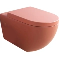 Унитаз подвесной ArtCeram File FLV001 rosso corallo - миниатюра фото 1
