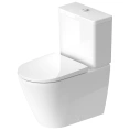 Бачок Duravit D-Neo 395x180 мм с двойным сливом 6/3 л, нижним подключением и покрытием WonderGliss, белый (9441000051) - миниатюра фото 1