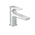 Смеситель для раковины Hansgrohe Metropol 100 с донным клапаном Push-open, хром (32502000) - миниатюра фото 1