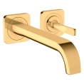 Смеситель для раковины AX Citterio E настенный, полированное золото (36106990) - миниатюра фото 1
