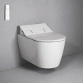Унитаз подвесной Duravit Me by Starck безободковый с функцией биде Sensowash, белый, 570x370 мм (2529590000) - миниатюра фото 1
