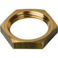 Контргайка STOUT 1 латунная - миниатюра фото 4