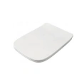 Сиденье для унитаза Artceram A16 с микролифтом: белое матовое, хромированные петли (ASA002 05 71) - миниатюра фото 1