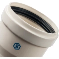 Элемент дымохода конденсационного Stout труба 250 мм DN80 м/п PP-FE SCA-8080-000250 - миниатюра фото 2