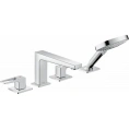 Смеситель Hansgrohe Metropol для ванны с ручным душем 3jet, хром (74553000) - миниатюра фото 1