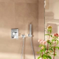Смеситель для душа Grohe Eurocube 19898000 с термостатом настенного монтажа - миниатюра фото 2