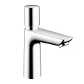 Смеситель для раковины Hansgrohe Talis E 110, самозакрывающийся, хром (71719000) - миниатюра фото 1