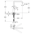 Стильный смеситель Grohe Essence 30269DC0 для вашей кухни - миниатюра фото 4