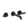 Встраиваемый смеситель для раковины Fantini Icona Deco, 3 отверстия, черный матовый (53 13 R113B) - миниатюра фото 1