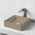 Раковина накладная Artceram Scalino 38х38 см без отверстия, цвет cream (SCL001 22 00) - миниатюра фото 1
