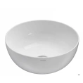 Раковина-чаша GLOBO T-Edge белая, D37x16 см, настольный монтаж - миниатюра фото 1